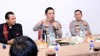 Kapolda Jambi Jalin Silaturahmi dengan Pengurus HKBP, Perkuat Sinergi Jaga Kamtibmas